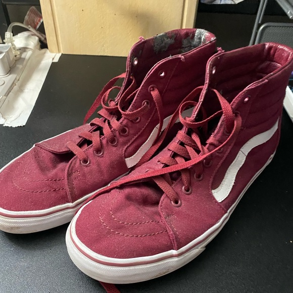 Marrón Hi Vans - Picture 3 of 4